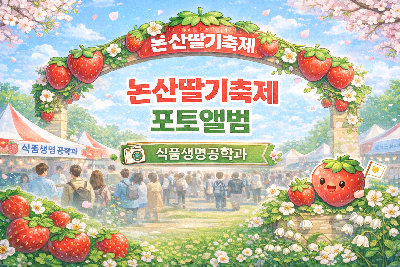 식품생명공학과, 논산딸기축제 참여 이야기